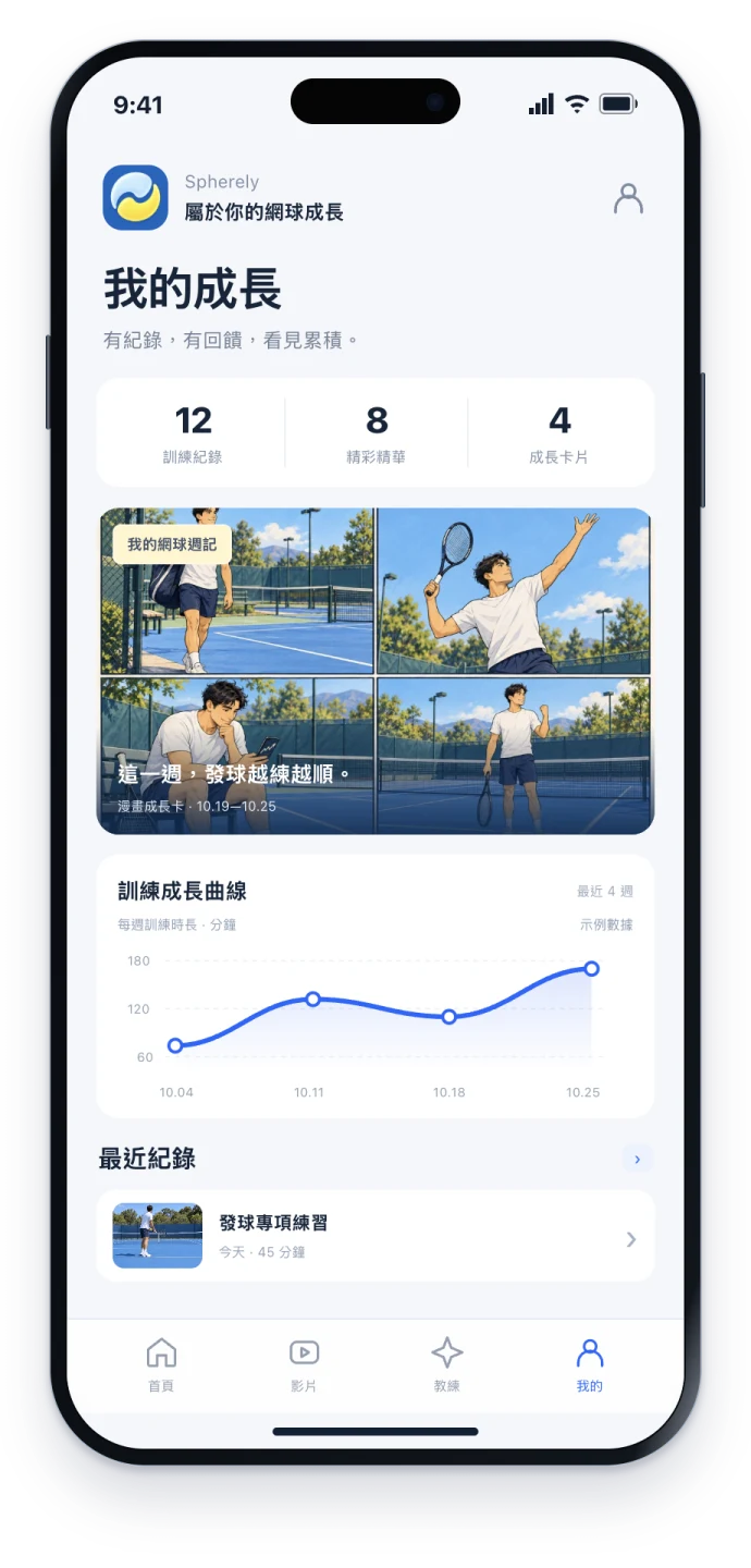 小球圈成長檔案:漫畫週報、訓練成長曲線與歷史紀錄